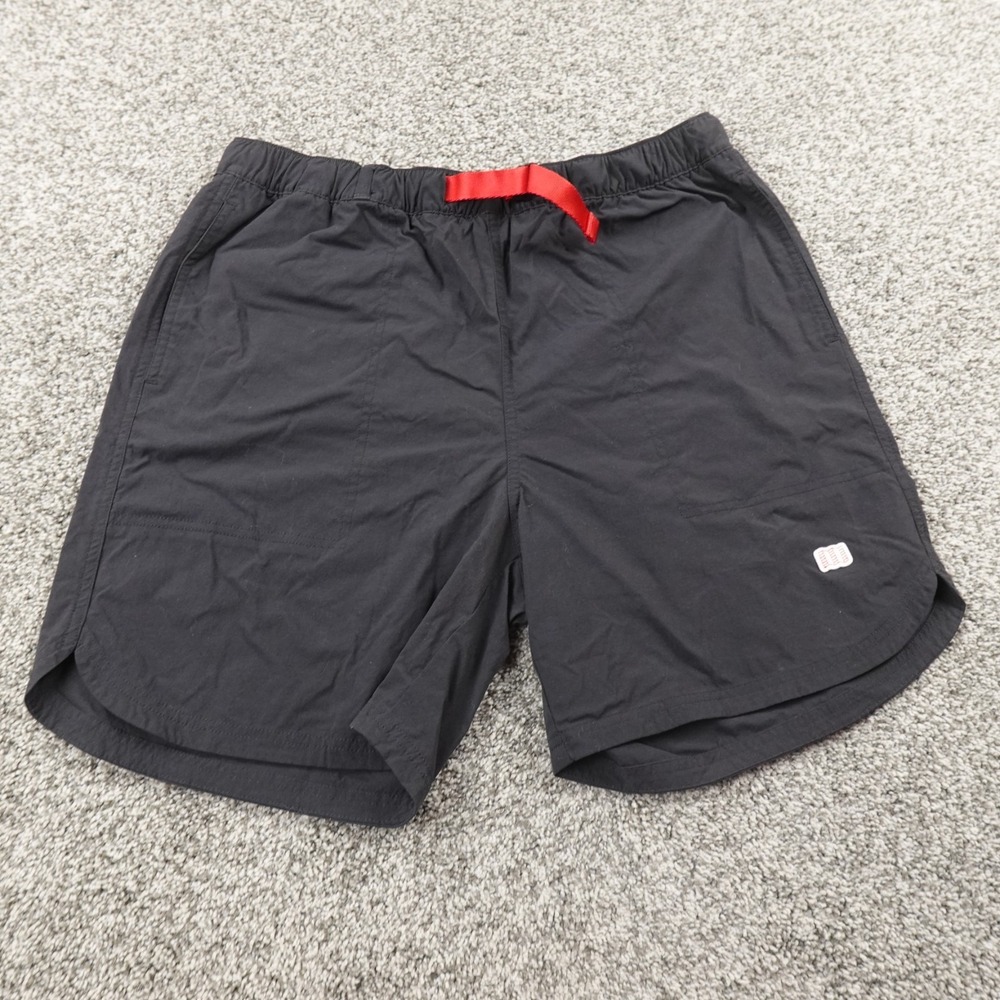 Topo Designs Shorts Mens XL Black Outdoor Hiking Climbing Stretch Performance